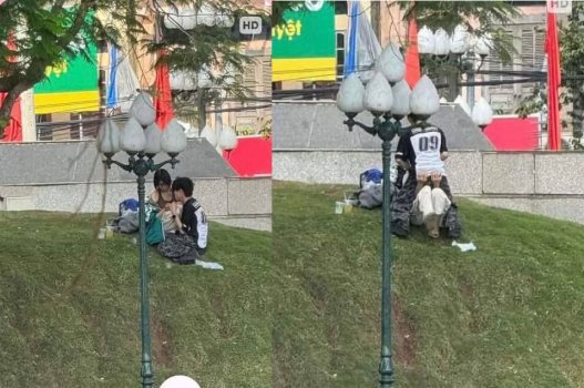 cap-doi-bac-ninh-an-ai-lo-lieu-trong-cong-vien-it-nguoi