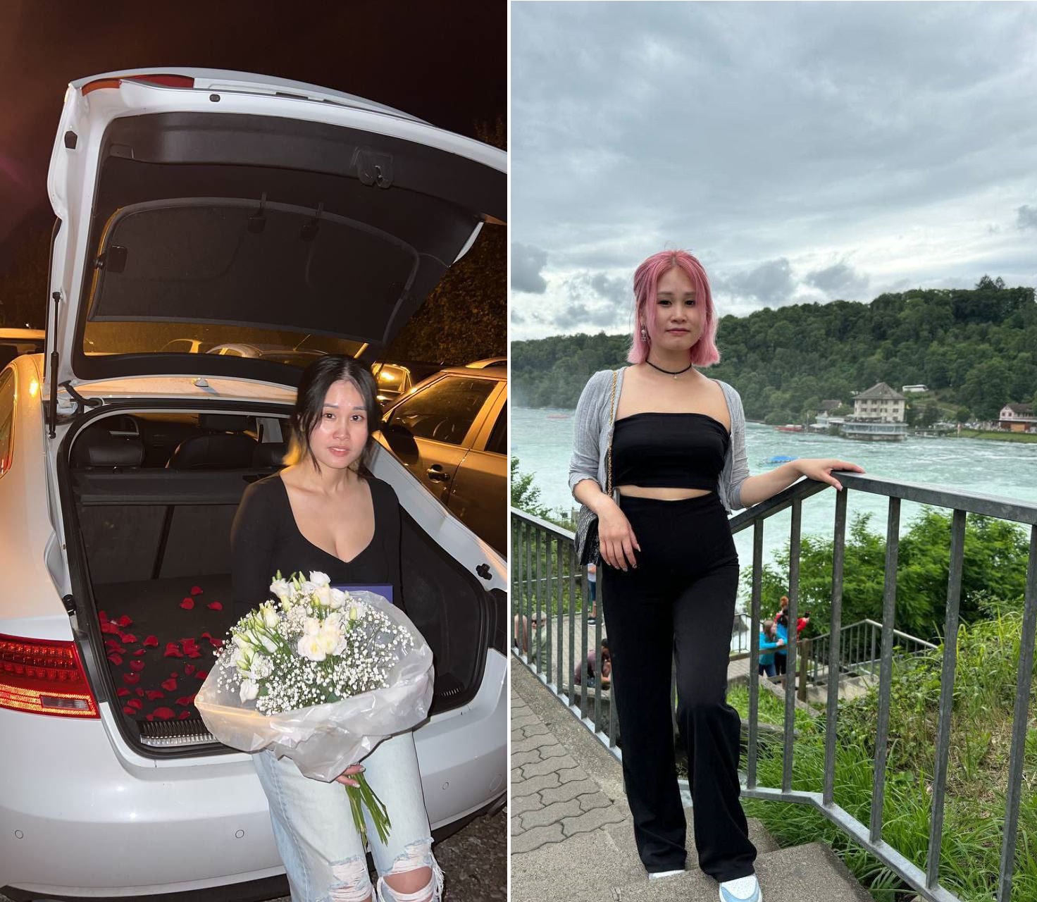 co-gai-me-xe-duoc-tang-nen-cho-chich