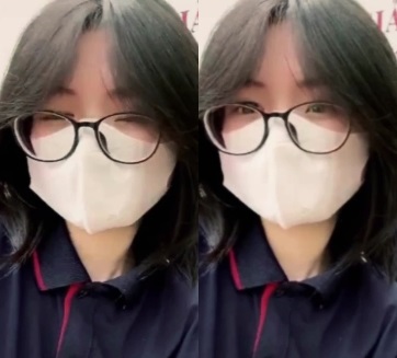 nu-sinh-ngoc-lam-deo-kinh-cuc-ky-hap-dan